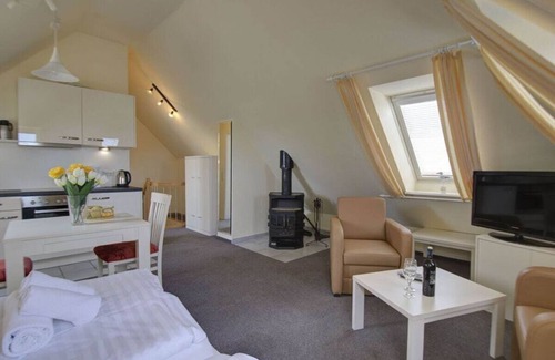 Wulfen House | On the top floor by the golf course.
