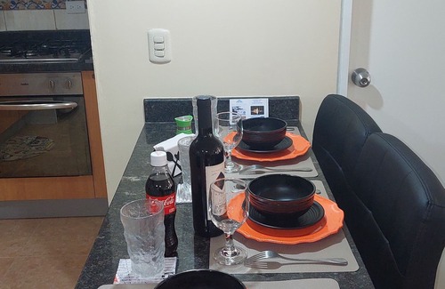 Camaran Apartment | One bedroom apartment in Guayana City with WiFi, A/A, kitchen and living room.