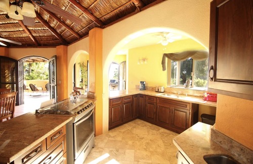 San Jose del Cabo Villa | One Of A Kind Baja Palm Leaf Roof Villa