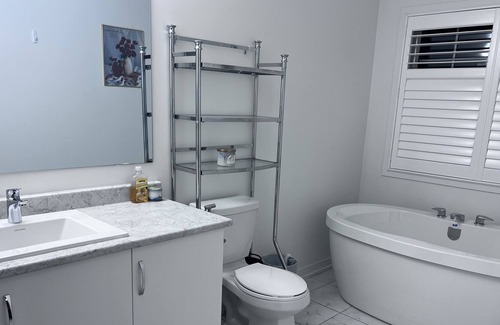 Newmarket House | One room in the family townhouse. Clean and bright room. Own Bathroom