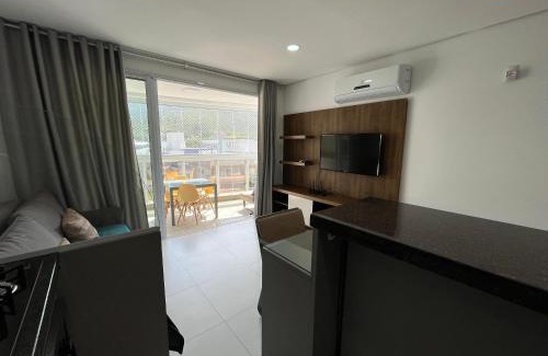 Governador Celso Ramos Apartment | Orbe Residence Apto para 8 pessoas na Praia de Palmas