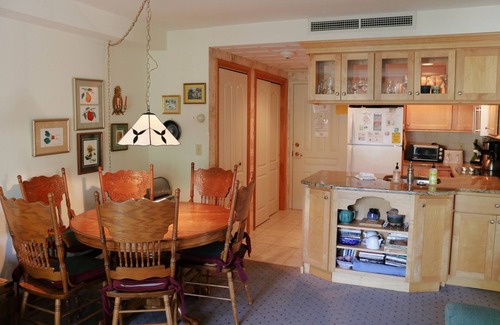 Chautauqua Condo | Originally built in Chautauqua Institution in 1890, the original St. Elmo Hotel building was torn down and rebuilt as a residential condominium. It now offers the convenience of an elevator