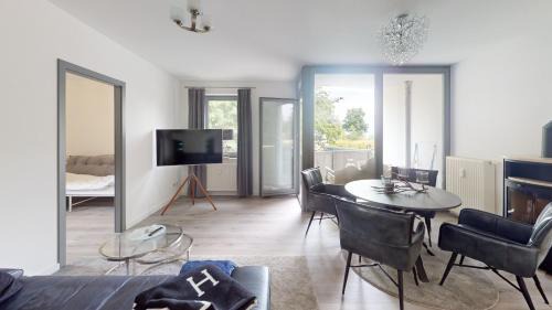 Boltenhagen Apartment | Ostseeblick-Neu 2024-Küche-Parkplatz-Kamin-Balkon