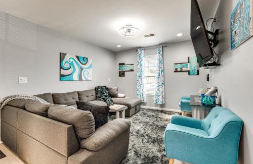 Concord Apartment | Outdoor Entertainment Area Family Concord Apt!