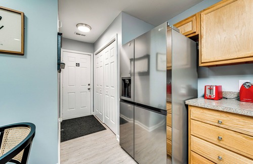Concord Apartment | Outdoor Entertainment Area: Family Concord Apt!