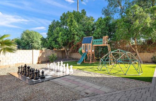 Liberty Square House | Outdoor Oasis Pool Sport Court Arcade Put Put