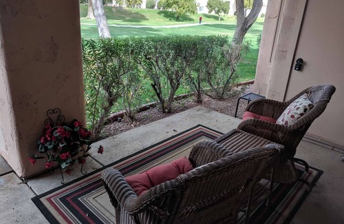 Central Scottsdale Condo | Outstanding, updated First Floor 2B Condo Backing Up To Green Belt