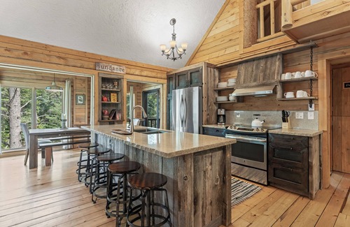 Sundance Cabin | OVER THE RIVER AND THROUGH THE WOODS