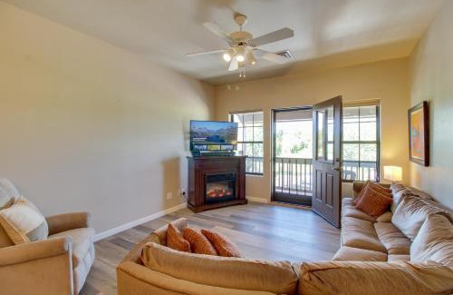 Heber Apartment | Overgaard Condo with Balcony, Near Hiking and Golfing
