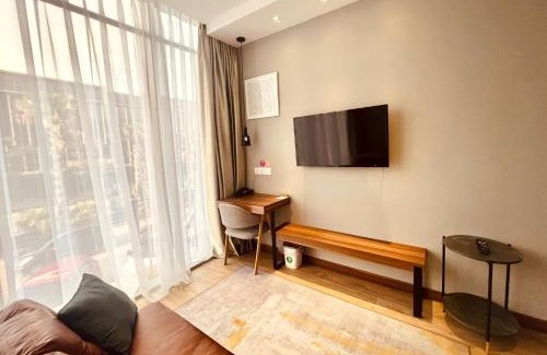 Batam Apartment | oxy suites 1-01B at Shop House Meisterstadt Pollux Habibie