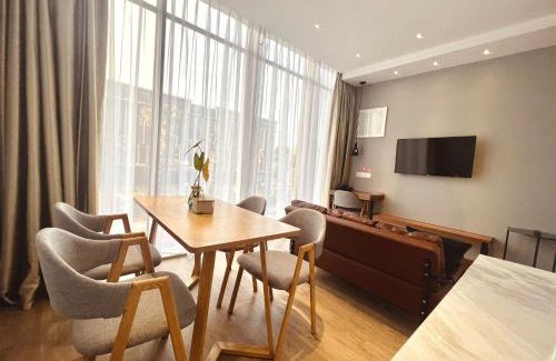 Batam Apartment | oxy suites 1-01B at Shop House Meisterstadt Pollux Habibie