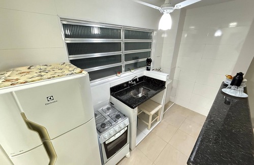Canto do Forte Apartment | Pé na Areia Canto do Forte VII