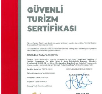 Konya Hotel | Paşapark Selçuklu Hotel