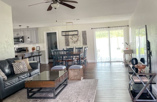 Palm Coast House | Palm Coast Paradise- Pool, Firepit, Game Room