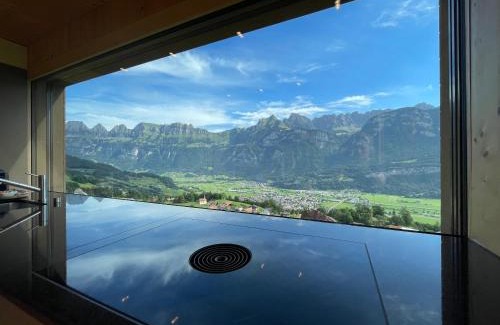 Flums Apartment | Panoramawohnung in 2-Fam-Haus - Nichtraucher, KEINE Haustiere