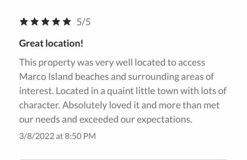 Goodland Apartment | Panoramic Waterfront View