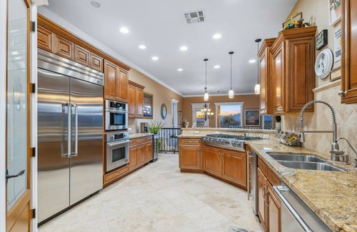 Bullhead City House | Paradise Riverfront Home with Spa and Dock Sleeps 16+