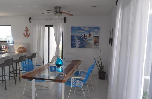 Chicxulub Puerto Apartment | Paradisiac apartment facing the sea