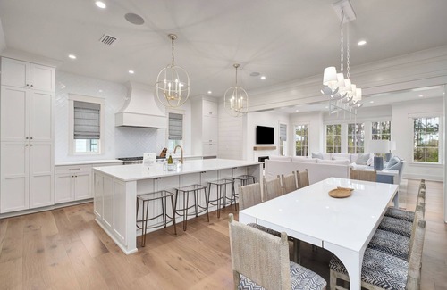 WaterSound West Beach House | Paralia - Private Pool, Golf Cart, Lakefront