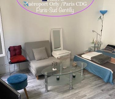 Gentilly Apartment | Paris Sud-porte de Gentilly mignon T2 250 m de Paris