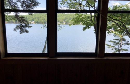Gray Cabin | Peaceful Lakefront Cabin on Crystal Lake