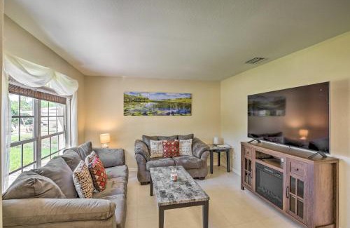 Lehigh Acres House | Peaceful Lehigh Acres Home with Grill and Lanai!