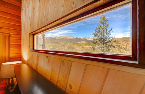 Breckenridge House | Peak Season Deals! Mountain View Cabin: Hot Tub, Game Room & Cozy Fireplace