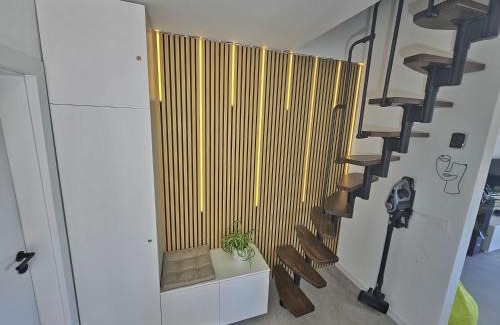 Obrs Apartment | Penthouse apartment Draga Sky in Mošćenička Draga with free parking, one balcony and one terrace