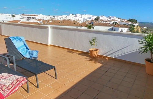 Conil de la Frontera City Center Cottage | Penthouse-apartment with large terrace and stunning sea view