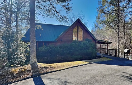 Black Bear Falls Cabin | Perfect Gatlinburg cabin w. 2 king beds, spacious game room + hot tub!