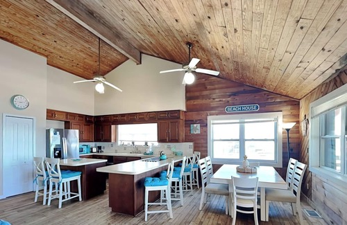 Vilano Beach House | Pet Friendly Oceanfront Beach House with Private Beach Access