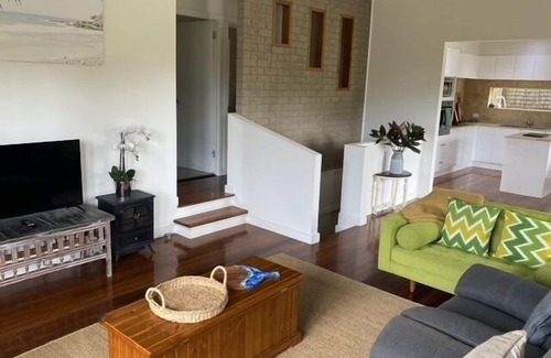 Port Macquarie House | Pet friendly-walk to off leash beach & cafes, outdoor shower & bath.