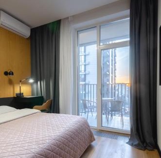 Afanasivsʹkyy Yar Apartment | Petrovdom Apartments 6-103 in RC Yaroslaviv Grad,Bulvarno-Kudriavska 17b