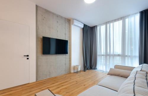Afanasivsʹkyy Yar Apartment | Petrovdom Apartments 9-223 in RC Yaroslaviv Grad, Bulvarno-Kudriavska 17