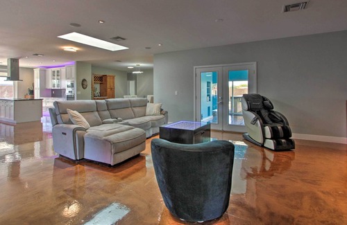 Paradise Valley Village Villa | Phoenix Villa: Backyard Oasis w/ Pool & Games