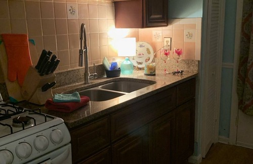 East Ocean View Cottage | Pink Flamingo at the Beach
