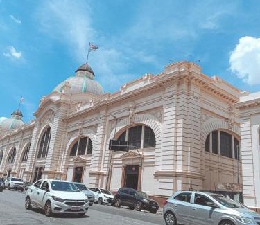 Santa Ifigenia Apartment | PINK ONE - Apto novo, moderno, varanda, poucos passos da estação Luz - Estacionamento gratuito