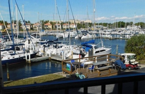 Burnt Store Marina Condo | Pirate's Paradise-don't have to walk the plank for this great harbor view!