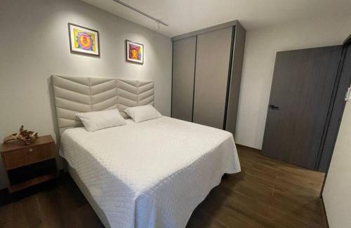 Santa Cruz Apartment | Piso 19 con cama King Departamento 1 Dormitorio