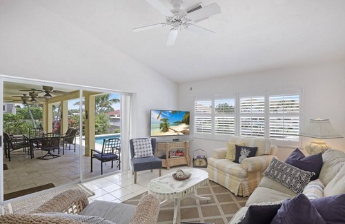 Marco Island House | Plantation Ct. 725 Beautiful Waterfront Pool Home! 3 Bedroom Home by Redawning