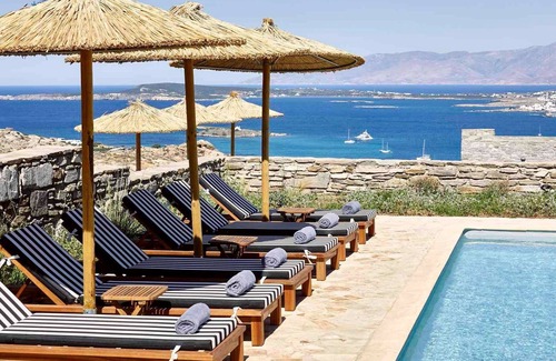 Santa Maria Villa | Platinum Paros Villa | Villa Galanos | Sea Views | 5 Bedrooms | Naoussa