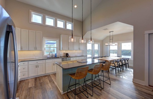 Avon House | Playroom, Basketball & Pool; Lakefront w/Sound & Sunset Views; Dog Friendly
