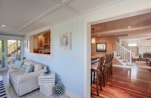 Newbury House | Plum Island Beach House with Privacy, Space, Water Views and Easy Beach Access!