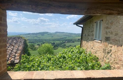 Pienza House | Podere FonteBernardi casa con vista su Pienza