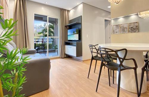 Carapicuiba Apartment | Pool 1 Suite 2 Bedrooms Modern Balcony