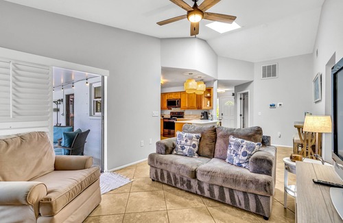 Palmetto House | Pool Home That Backs Up to Water- Only 20 Miles to Beautiful Florida Beaches!