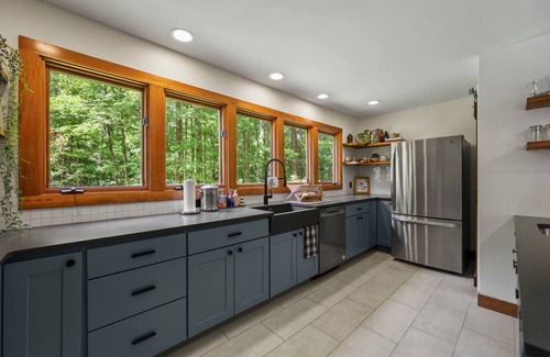 Great Barrington House | Poolside Luxe at Long Pond