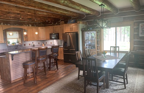 Greenough House | Potomac Valley Log Home – Montana Dream