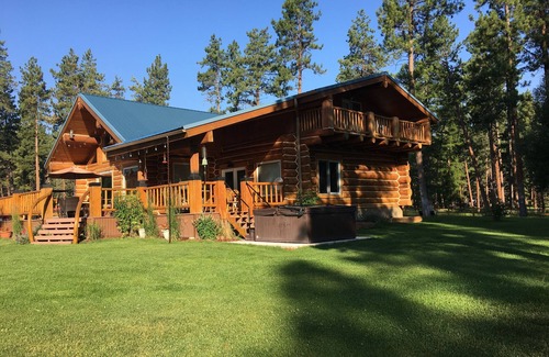 Greenough House | Potomac Valley Log Home – Montana Dream