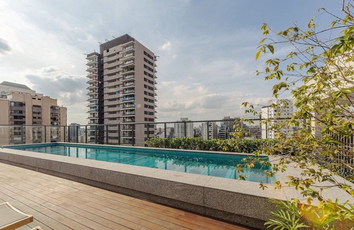 Campo Belo Apartment | Practical Studio 1.3km From the Metro Gba1104
